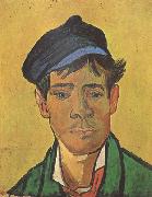 Vincent Van Gogh Young Man with a Cap (nn04) oil painting picture wholesale